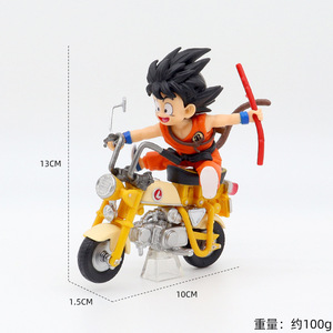 หุ่นโมเดลของเล่นเด็ก XR PVC ต้นแบบรถมอเตอร์ไซด์ <span class=keywords><strong>roshi</strong></span> goku รูปปั้นอะนิเมะดราก้อนบอลของเล่นสำหรับเด็ก - Product Image 6