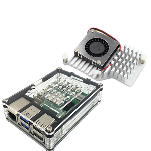 Vendita calda <span class=keywords><strong>Raspberry</strong></span> <span class=keywords><strong>PI</strong></span> 5 modello <span class=keywords><strong>Pi</strong></span> 5 generazione a 9 strati custodia in acrilico con staffa fissa per fotocamera - Product Image 4