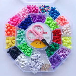 Cuentas de Cerámica Jibaizhao 990 de Colores Mezclados, Certificadas por Terceros, para la Fabricación de Joyería Artesanal - Product Image 3