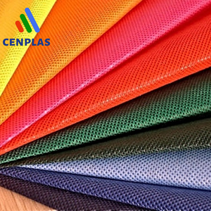 Sacs de courses respirants en matière première PP spunbond non tissé, tissu coloré personnalisé pour la fabrication de sacs de courses - Product Image 1