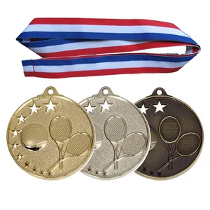 אליפות מקצועית סיטונאי מרובעת מתכת מזכרת ספורט שף מדליית אקדמיה ריקה מותאמת אישית מדליית שילוב זהב