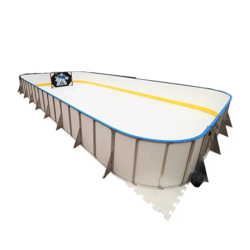 Легкая в обслуживании система искусственного катка UHMWPE ледовый каток напольный каток для роликовых коньков
