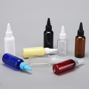 50ml pointed spout <b>bottle</b>, glue <b>bottle</b>, PET transparent plastic <b>bottle</b>, sand painting grout <b>bottle</b>, in stock. - Product Image 4