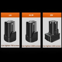 YUTUO Vente en gros Ensemble d'outils électriques sans fil combinés : Perceuse, Clé à main, Boîte à outils, Kit d'outils, Ensemble d'outils électroportatifs