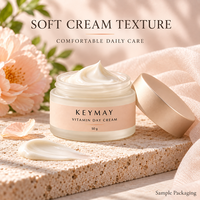 Crème visage coréenne à la vitamine C, collagène, acide hyaluronique, vitamine E, hydratante, nourrissante, OEM ODM, marque privée, soins de la peau
