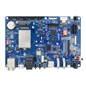 Kit de carte de développement <span class=keywords><strong>IMX8</strong></span> IMX8M Plus Cortex-A53/M7 Evk Yocto à faible coût avec 1 go LPDDR4 8 go eMMC Dual Ethernet CAN-FD - Product Image 1