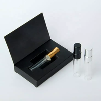 Vide 3ml 5ml 10ml Bouteille De Parfum Vaporisateur Paquet Boîte Portable Bouteilles De Parfum Échantillon Bouteille En Verre LOGO Payer Extra