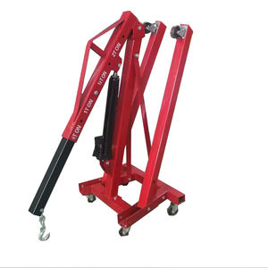 Diskon besar 2 Ton 3Ton kerekan lipat mesin derek Cina 2000Kg Manual hidrolik truk bengkel pengangkat derek - Product Image 2