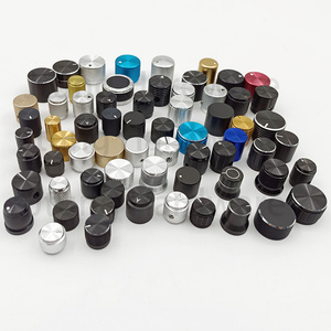 Çap 25mm katı alüminyum radyo ses alüminyum çok kanallı ses Brocessor potansiyometre kodlayıcı kontrol <span class=keywords><strong>d</strong></span>üğmesi - Product Image 2