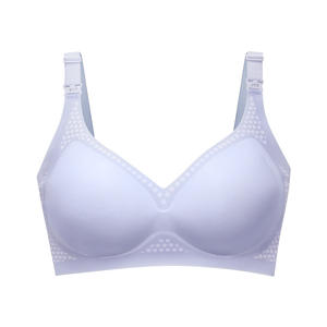 Soutien-gorge d'allaitement en cristal d'octobre, sans couture, confortable, respirant, pour la grossesse et l'allaitement post-partum - Product Image 5