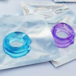 Utensilios de silicona de tres colores para hombres, productos sexis para adultos, anillos de <span class=keywords><strong>esperma</strong></span> con bloqueo de cristal, anillos de ojo de oveja y diente de lobo - Product Image 5