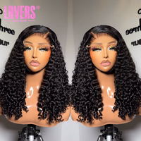 Perruques en cheveux humains naturels, Lace Front bouclée birmane 13x4 HD, en cheveux vietnamiens bruts avec cuticules alignées