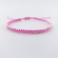 Bracelet minimaliste Resoul avec perle dorée, cordon fin réglable, bracelet porte-bonheur pour couples, cadeau