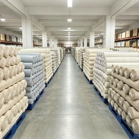 Tissu en microfibre jacquard dobby tissé de qualité supérieure, poids moyen, motifs abstraits et géométriques, anti-boulochage, résistant à l'abrasion, vente en gros