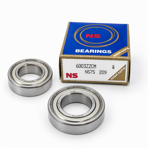Rodamiento de bolas de ranura profunda mini de alta velocidad de una hilera para turbinas dentales NSK <span class=keywords><strong>629</strong></span> 609 RS - Product Image 1