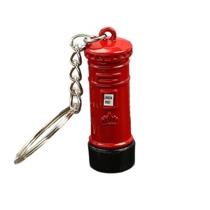 Porte-clés souvenir de <span class=keywords><strong>voyage</strong></span> 3D créatif classique du Royaume-Uni : Boîte aux lettres rouge, cabine téléphonique et bus à deux étages – Ensemble de porte-clés <span class=keywords><strong>en</strong></span> métal souvenir de <span class=keywords><strong>Londres</strong></span> - Product Image 3