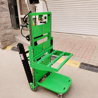 Chariot à plateforme électrique pliable à quatre roues en métal de 200 kg, monte-escalier, personnalisation OEM, batterie au lithium 1000W