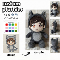 Peluche personnalisée de haute qualité, poupée en peluche à visage rond, qui cligne des yeux, décoration de chambre féminine, costume en peluche Luigi pour adulte, peluches personnalisées