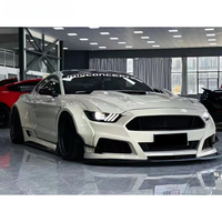 Kit de mise à niveau de deuxième génération pour Ford Mustang 2015-2017 : pare-chocs avant large, ailes, jupes latérales, diffuseur – Neuf