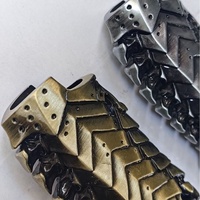 Étui à briquet carré en alliage de zinc J6 personnalisé, plaqué couleur métallique, style moderne, vente en gros
