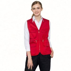 Unisex Winter Work Vest Multi-Pockets Breathable Stretch Velvet Custom Logo OEM Service Outdoor Best Price Fishing Photography - Product Image 2