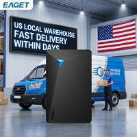 Disques durs externes EAGET G20-24 pour ordinateur portable 1 To, cadeau d'entreprise, disque dur externe portable