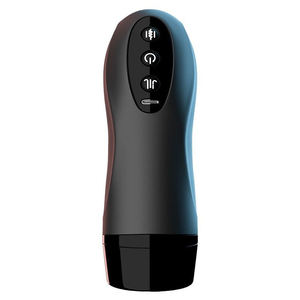 Godet de masturbation automatique pour homme en gros avec 10 modes de vibration, silencieux, réaliste, en TPE, fonction de chauffage et d'aspiration, Godet d'avion - Product Image 2