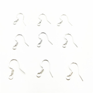 S925 Sterling Silver Ear <b>Hooks</b> Round Geometric For <b>Earring</b> Making Jewelry Findings - Product Image 4