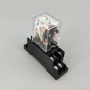 MY2P HH52P MY2NJ 릴레이 코일 일반 DPDT 마이크로 미니 전자기 릴레이 스위치 소켓 기본 LED AC 110V 220V DC 12V 24V - Product Image 3