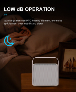 Termostato PTC de Calentamiento Rápido, Calentador Portátil de Escritorio Independiente de 1500W con Protección Contra Volcaduras y Sobrecalentamiento - Product Image 6