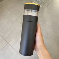 Mug isotherme intelligent en acier inoxydable 316 avec affichage de la température et infuseur à thé