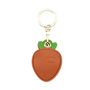 Logo personnalisé Cartoon carte d'accès étui en cuir porte-clés créatif mignon fille clé pendentif <span class=keywords><strong>sac</strong></span> suspendu cadeaux personnalisés - Product Image 3