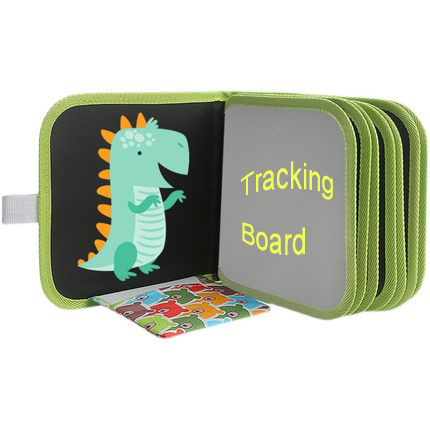 Customized Reusable Drawing Book Kids Portable Erasable Painting Drawing Board Mess-Free Chi Chalk Dust-Free Child Doodle Book