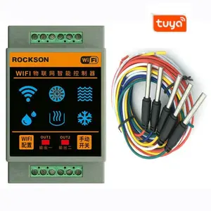 ชีวิตอัจฉริยะน้ําท่วมเซ็นเซอร์น้ํารั่ว Tuya ชีวิตอัจฉริยะนาฬิกาปลุกน้ํารั่วนาฬิกาปลุก Wifi ควบคุมว่ายน้ํา Vape-ถังเครื่องตรวจจับการไหล