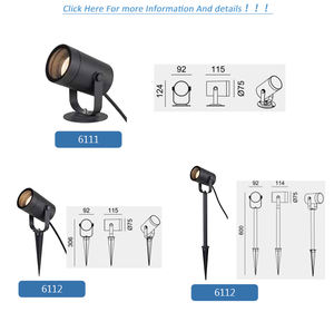 IP44 <span class=keywords><strong>éclairage</strong></span> <span class=keywords><strong>LED</strong></span> de terrasse de jardin de pelouse d'extérieur de style moderne, <span class=keywords><strong>éclairage</strong></span> imperméable au <span class=keywords><strong>sol</strong></span> - Product Image 6