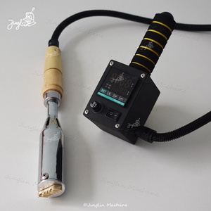 Điện xây dựng thương hiệu sắt cho da dập gỗ xây dựng thương hiệu 500 Wát với kỹ thuật số kiểm soát nhiệt độ - Product Image 3