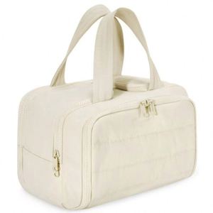 Bolsa de Aseo Acolchada en Oferta, Bolsa de Cosméticos de Gran Capacidad, Bolsa de Almacenamiento de Maquillaje para Viajes al Aire Libre, Personalizable - Product Image 6