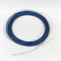 Câble coaxial ultra fin 40AWG, impédance 50 ohms, diamètre 0,35 mm, fil blindé à âme unique super fin