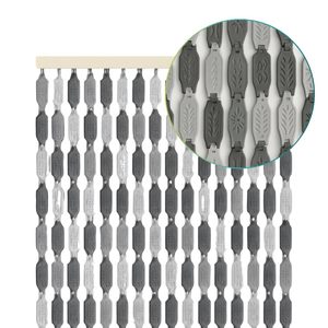 Moustiquaire en polyéthylène marron 120x225 cm pour portes et fenêtres - Product Image 1