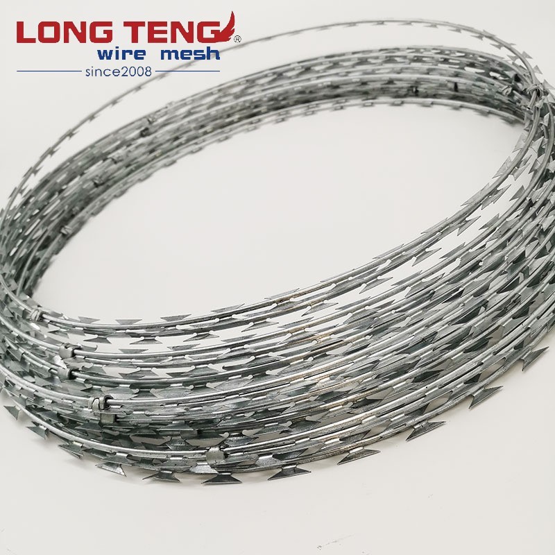 Coil Razor Barbed Wire Concertina Blade
