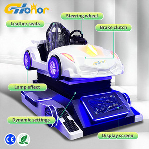 Simulateur de conduite en réalité virtuelle en métal pour l'intérieur, machine de jeu VR, équipement de course automobile VR pour les zones de jeux VR scolaires - Product Image 4