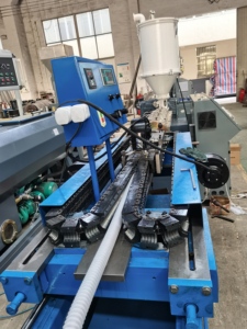 Tuyau de vidange rond ondulé pour appareils ménagers, machine à extrusion, noir - Product Image 4