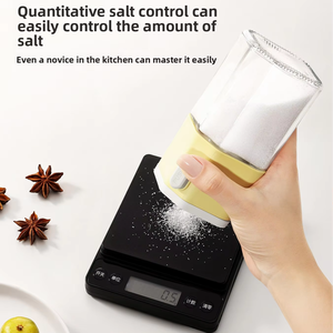 Botella Dosificadora de Sal al por Mayor, Tarros de Condimento para Cocina, Dispensador Preciso de Especias para el Hogar, Recargable - Product Image 4