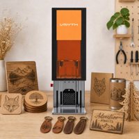 Grabador Láser de Diodo de 30W, Máquina Láser Dual Azul de 20W CNC para Metal, Plástico, Madera y Cuero con Soporte de IA