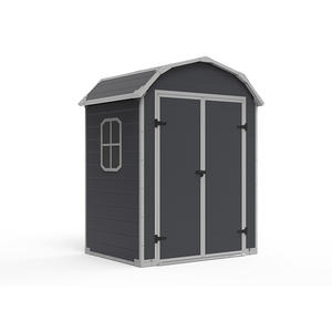 Cobertizo de Almacenamiento de Plástico con Techo de Gambril, Venta de Fábrica, Varios Modelos de Resina para Jardín Exterior, Plegable, para Granjas Avícolas, Cobertizos Pequeños - Product Image 2