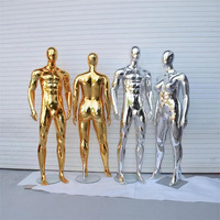 Prix d'usine Mannequin femme grande taille en plastique, corps entier, aux formes généreuses, finition électrolytique brillante, luxe et mode