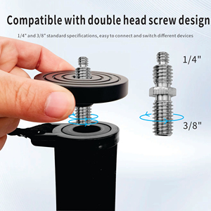 1.75m chuyên nghiệp Nhôm xách tay linh hoạt mở rộng cầm tay máy ảnh điện thoại thông minh ngoài trời <span class=keywords><strong>Monopod</strong></span> - Product Image 6