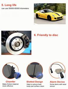 Nuevas Pastillas de Freno de Cerámica de Alta Gama D1000 para (Híbrido) 2006-2009 EAssist 2008-2009 con Garantía de 50,000 km - Product Image 5