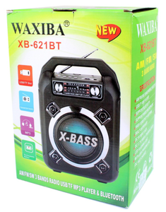 Altavoz Portátil Waxiba Xb 621 Xbass, Reproductor MP3 Recargable con USB y Tarjeta TF, Radio FM AM SW de 3 Bandas - Product Image 5