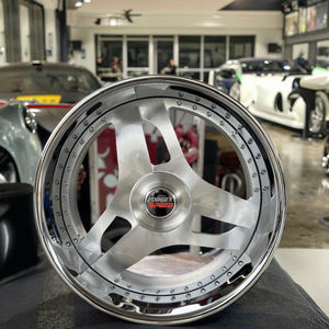 Forgex 22 24 26 inch velgen 2-delig gesmeed 5x127 6x135 6x139.7 Custom Chrome Lip gesmede wielen voor Cadillac GMC Chevrolet Ram Ford - Product Image 2